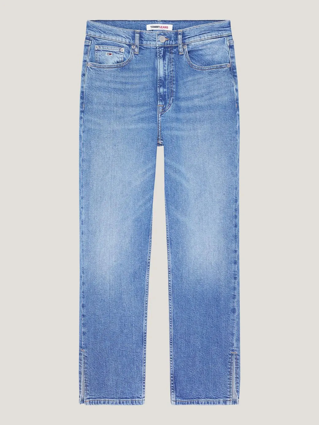 Tommy Jeans Harper Split Hem High Rise Straight