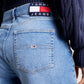 Tommy Jeans Harper Split Hem High Rise Straight