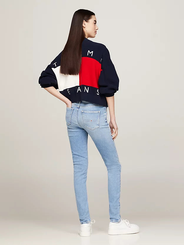 Tommy Jeans Nora Mid Rise Skinny Denim Light