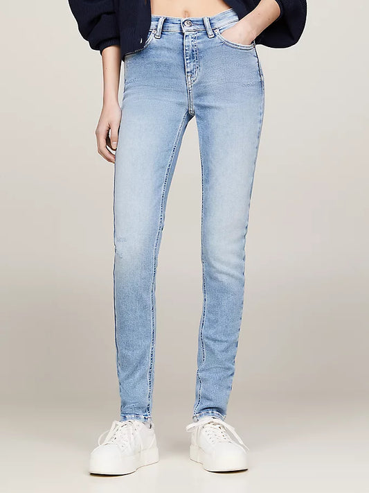 Tommy Jeans Nora Mid Rise Skinny Denim Light