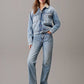 Calvin Klein Jeans High Rise Straight Light Denim