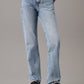 Calvin Klein Jeans High Rise Straight Light Denim