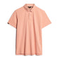 Superdry Studios Jersey Polo Sweet Peach Pink