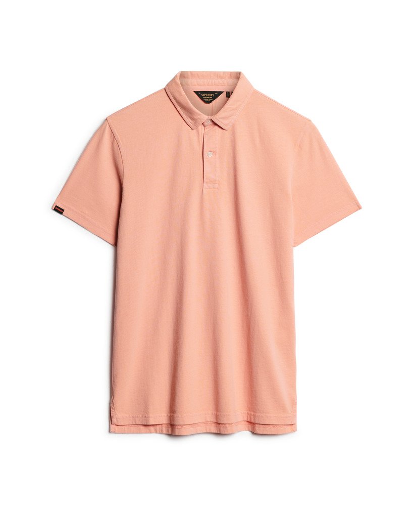 Superdry Studios Jersey Polo Sweet Peach Pink