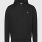 Tommy Jeans Flag Patch Hoodie Black