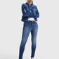 Tommy Jeans Nora Mid Rise Skinny Niceville Mid Blue