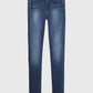 Tommy Jeans Nora Mid Rise Skinny Niceville Mid Blue